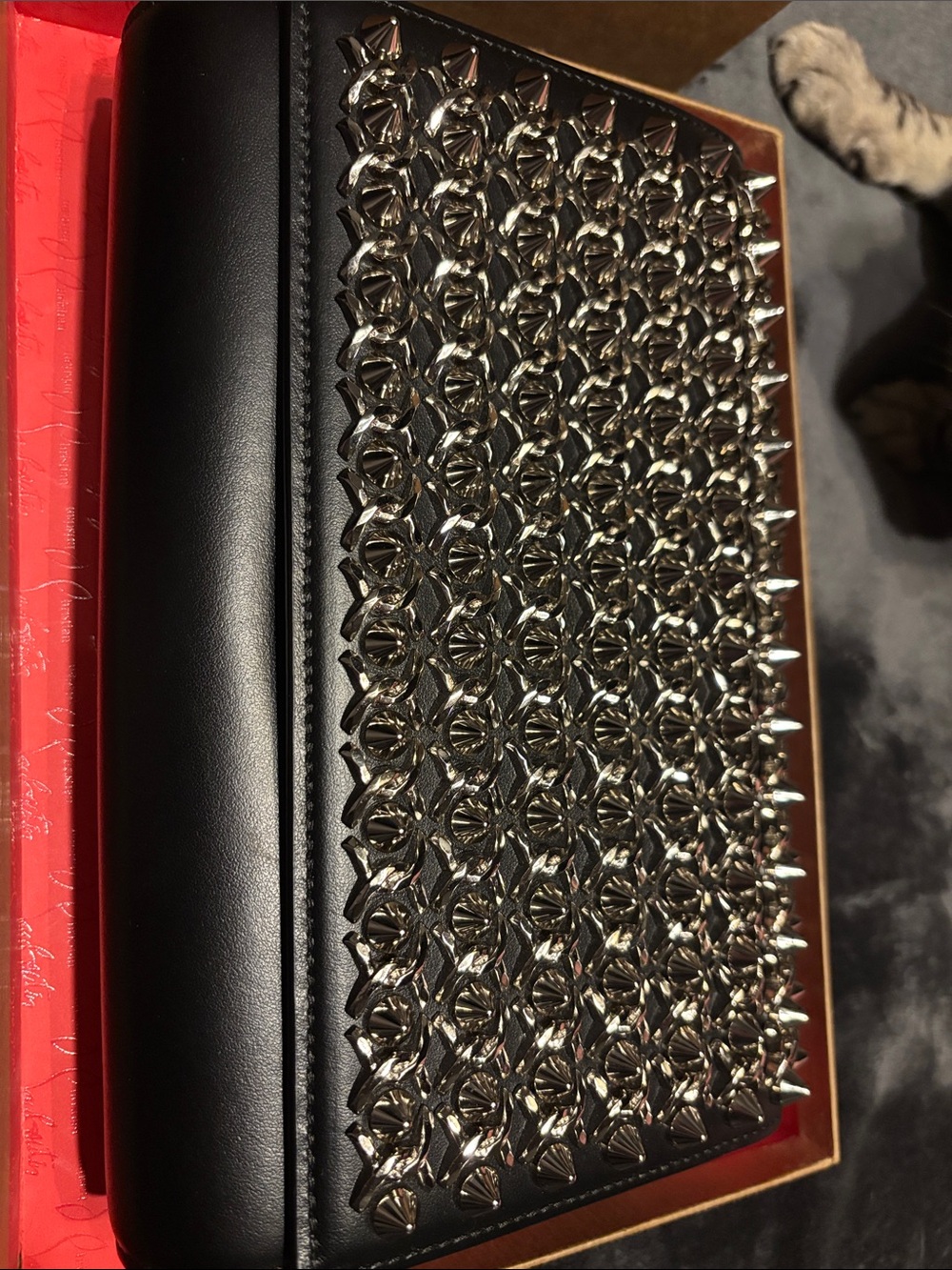 Red Signature Lined Tray